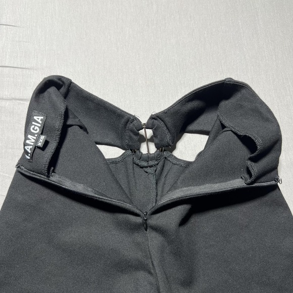 I.AM.GIA Carrie Pants Womens‎ XXS Flare High Waist Cut Out Detail Low Rise - Picture 7 of 15